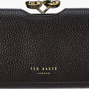 Ted Baker Women's 0 Travel Accessory-Bi-Fold
Wallet, Black, One Size Ted Baker